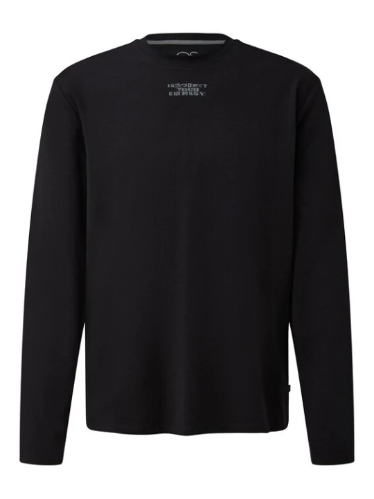 Foto van product QS Shirt pastelgroen / zwart