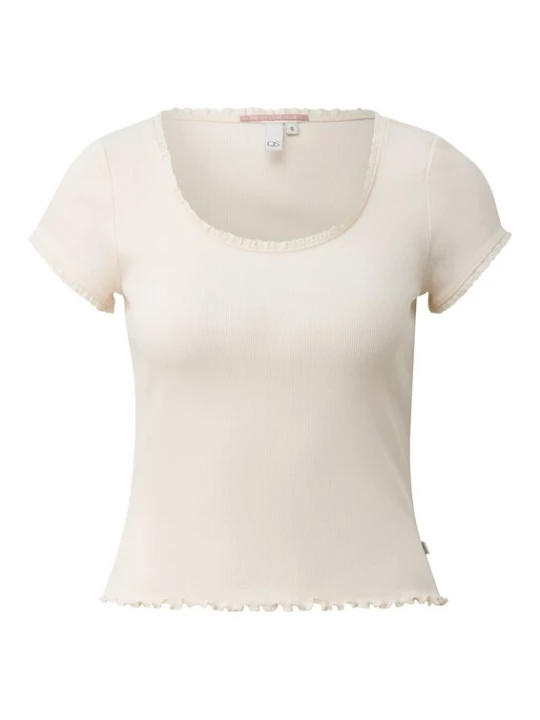 Foto van product QS Shirt perzik