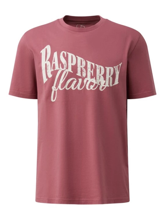 Foto van product QS Shirt pitaja roze / wit