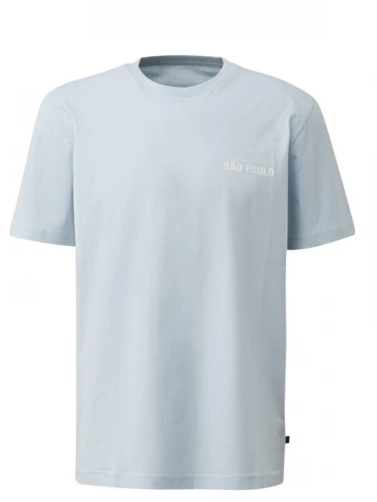 Foto van product QS Shirt 'Q / designed by - Heren t-shirt' blauw