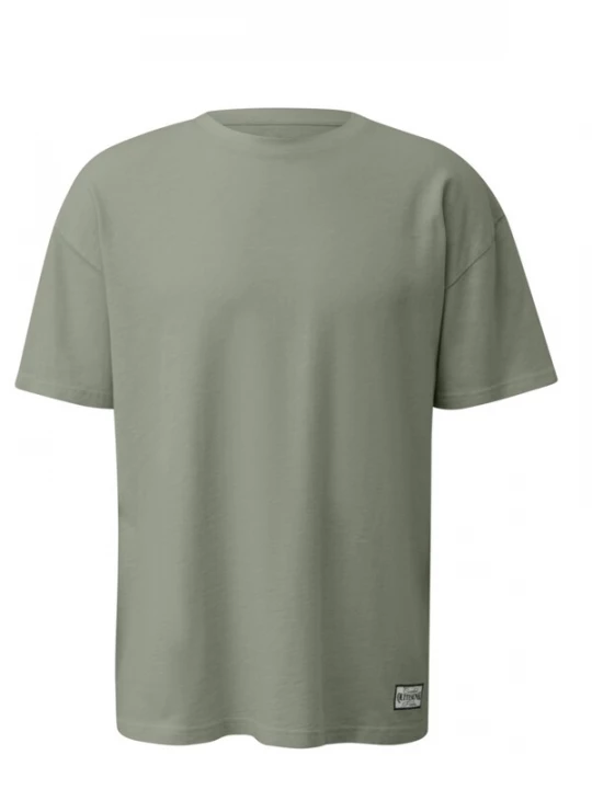 Foto van product QS Shirt 'Q / designed by - Heren t-shirt' groen