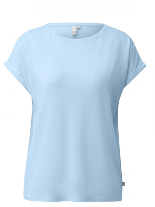 Foto van product QS Shirt 'Q / S designed by - Dames t-shirt' blauw