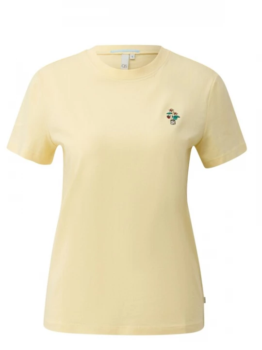 Foto van product QS Shirt 'Q / S designed by - Dames t-shirt' blauw