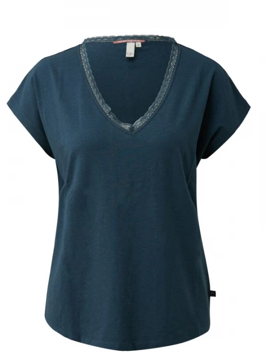 Foto van product QS Shirt 'Q / S designed by - Dames t-shirt' marine