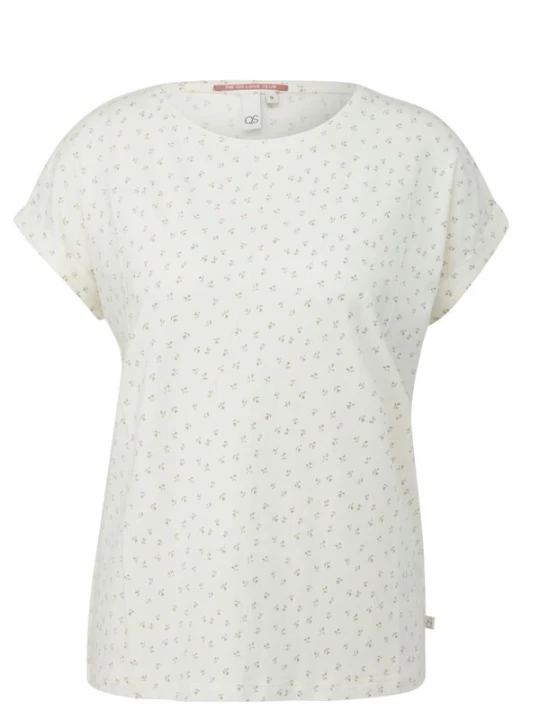 Foto van product QS Shirt 'Q / S designed by - Dames t-shirt' wit