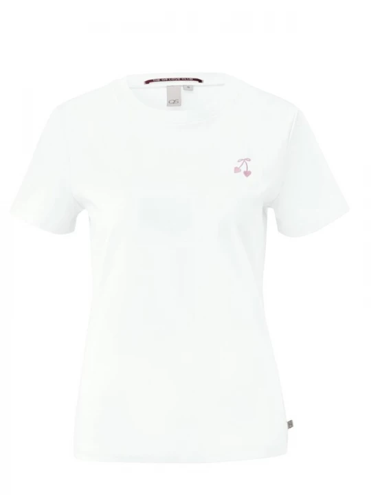 Foto van product QS Shirt 'Q / S designed by - Dames t-shirt' wit