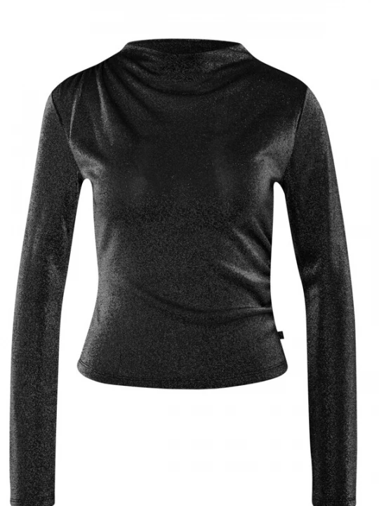 Foto van product QS Shirt 'Q / S designed by - Dames t-shirt' zwart