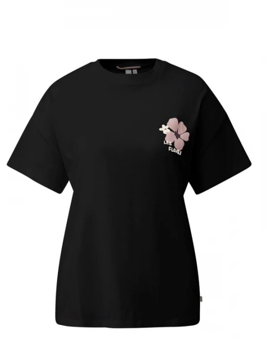 Foto van product QS Shirt 'Q / S designed by - Dames t-shirt' zwart