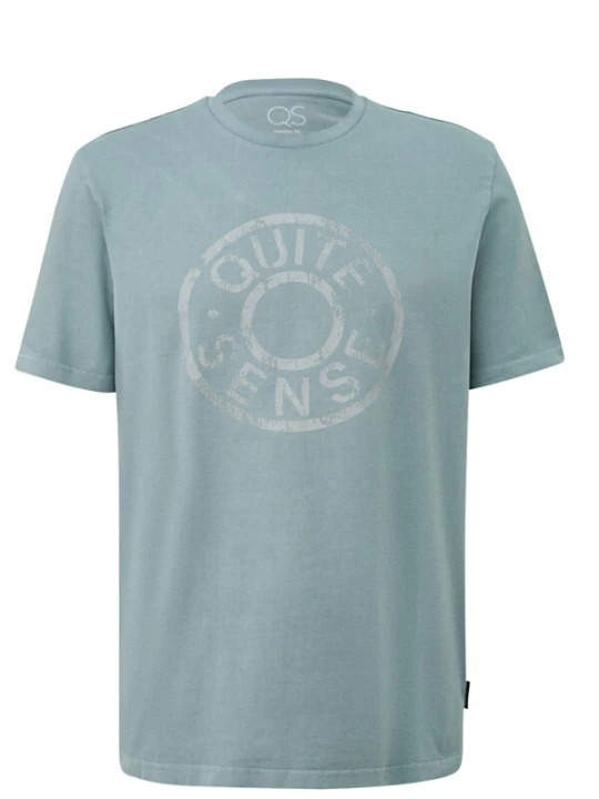Foto van product QS Shirt 'Q / S designed by - Heren t-shirt' blauw