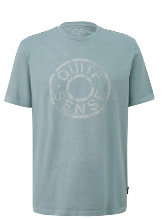Foto van product QS Shirt 'Q / S designed by - Heren t-shirt' blauw