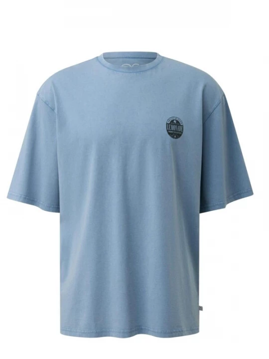 Foto van product QS Shirt 'Q / S designed by - Heren t-shirt' blauw
