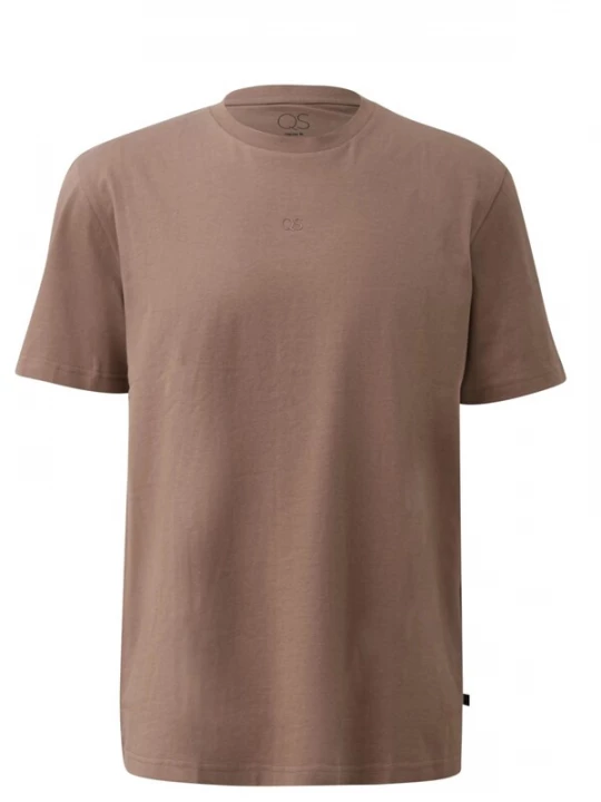 Foto van product QS Shirt 'Q / S designed by - Heren t-shirt' bruin