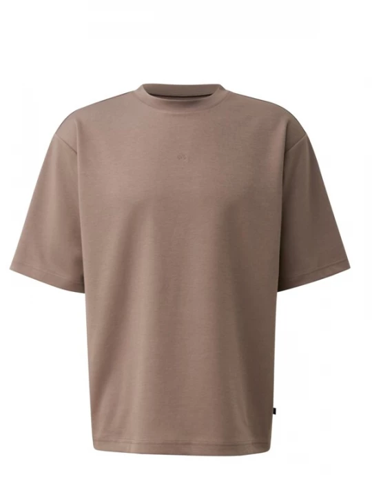 Foto van product QS Shirt 'Q / S designed by - Heren t-shirt' bruin