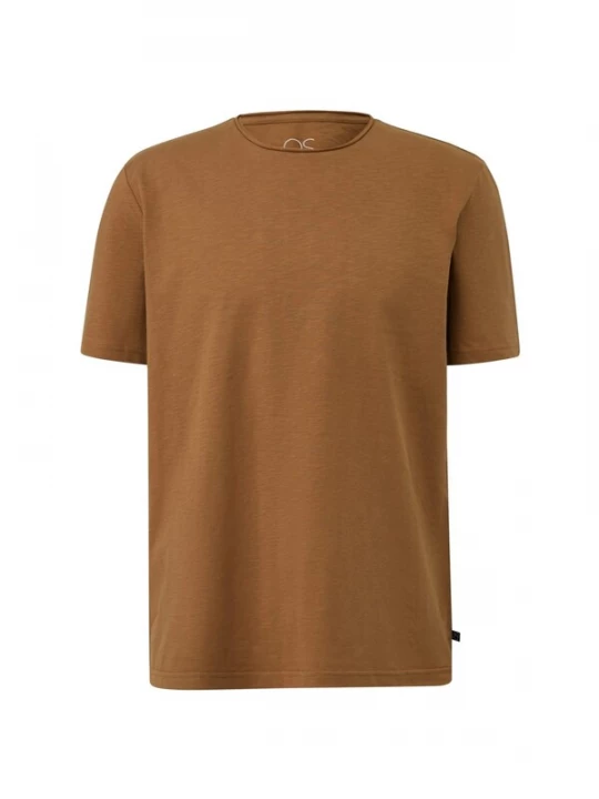 Foto van product QS Shirt 'Q / S designed by - Heren t-shirt' bruin