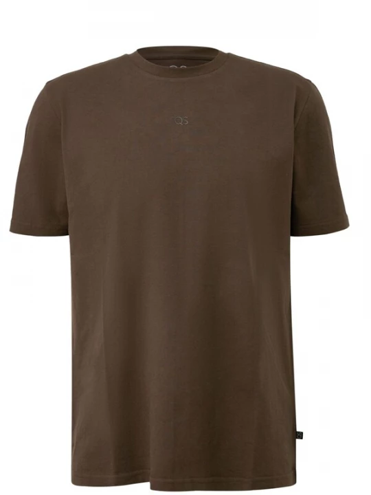 Foto van product QS Shirt 'Q / S designed by - Heren t-shirt' bruin
