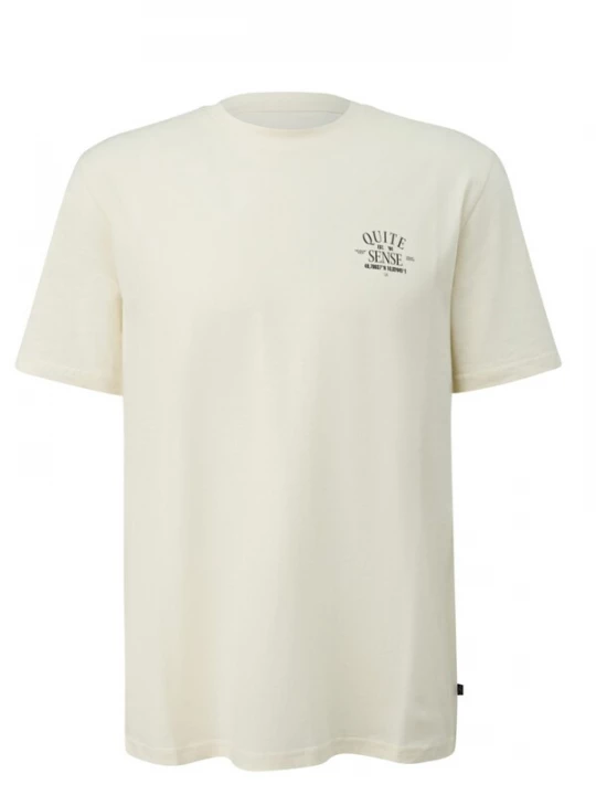 Foto van product QS Shirt 'Q / S designed by - Heren t-shirt' wit