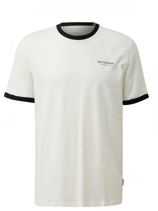 Foto van product QS Shirt 'Q / S designed by - Heren t-shirt' wit