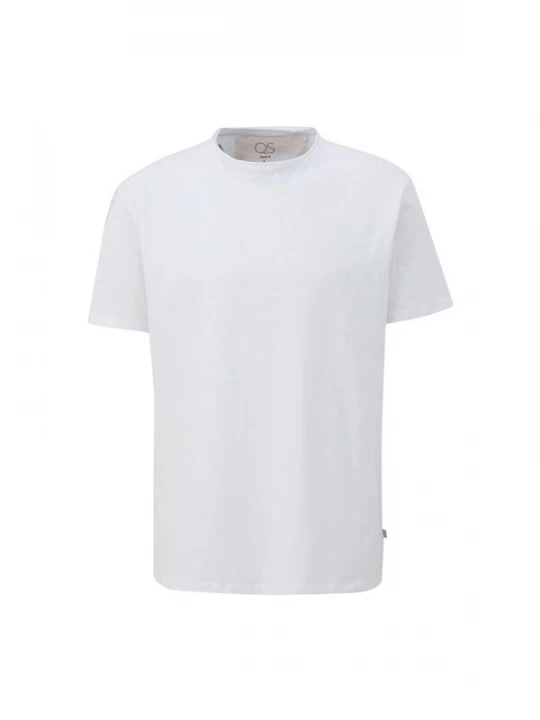 Foto van product QS Shirt 'Q / S designed by - Heren t-shirt' wit