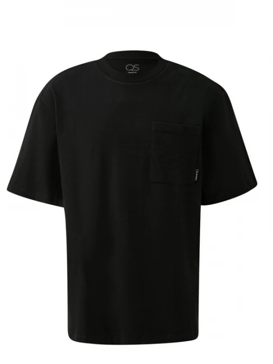 Foto van product QS Shirt 'Q / S designed by - Heren t-shirt' zwart