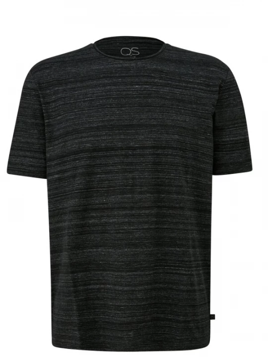 Foto van product QS Shirt 'Q / S designed by - Heren t-shirt' zwart