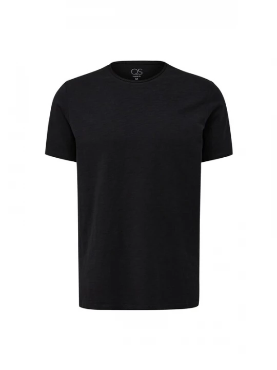 Foto van product QS Shirt 'Q / S designed by - Heren t-shirt' zwart