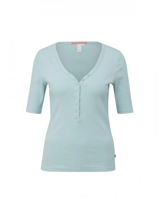 Foto van product QS Shirt 'Q / S designed by - T-shirt' blauw