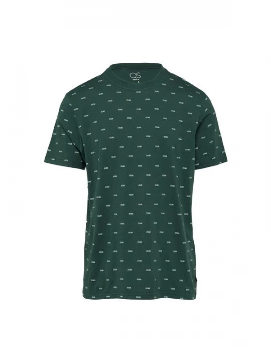 Foto van product QS Shirt 'Q / S designed by - T-shirt' groen