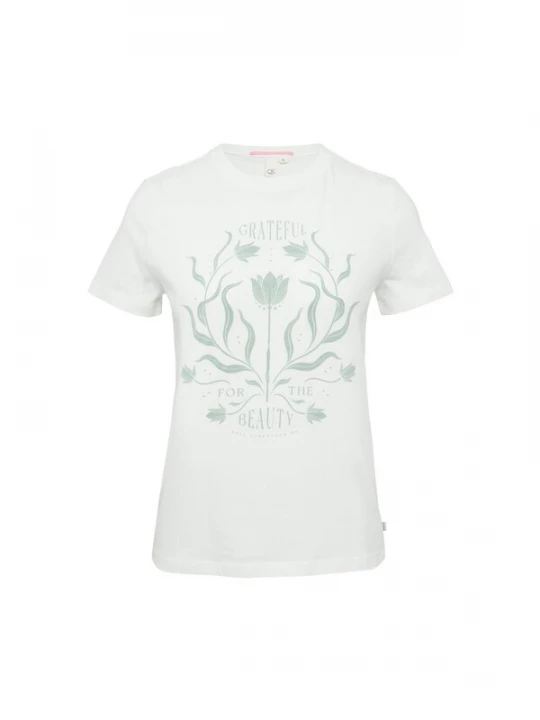 Foto van product QS Shirt 'Q / S designed by - T-shirt' rood