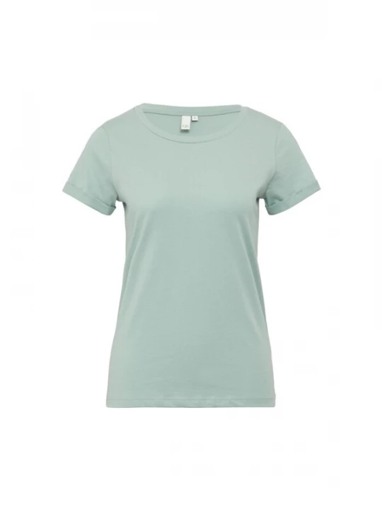 Foto van product QS Shirt 'Q / S designed by - T-shirt' groen