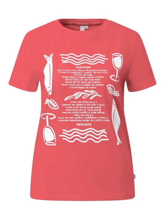 Foto van product QS Shirt rood