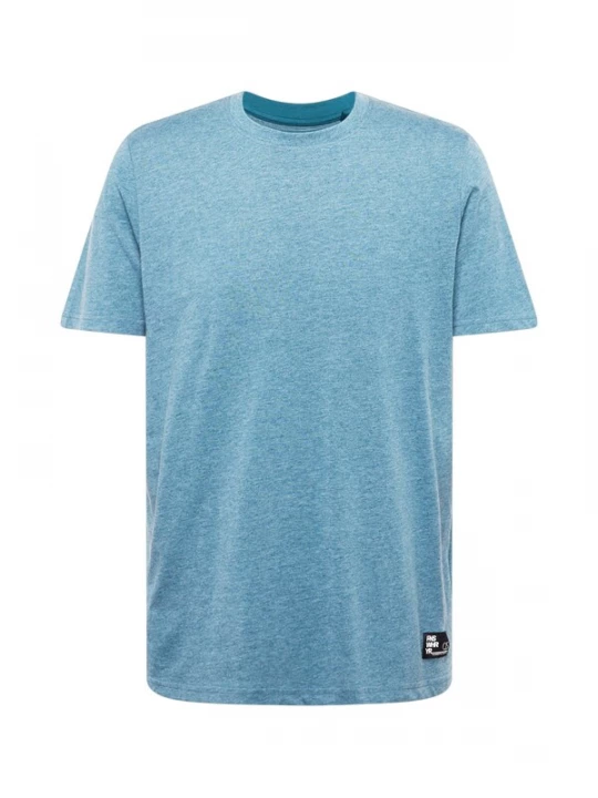 Foto van product QS Shirt smoky blue / zwart / wit