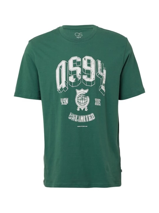 Foto van product QS Shirt spar / offwhite
