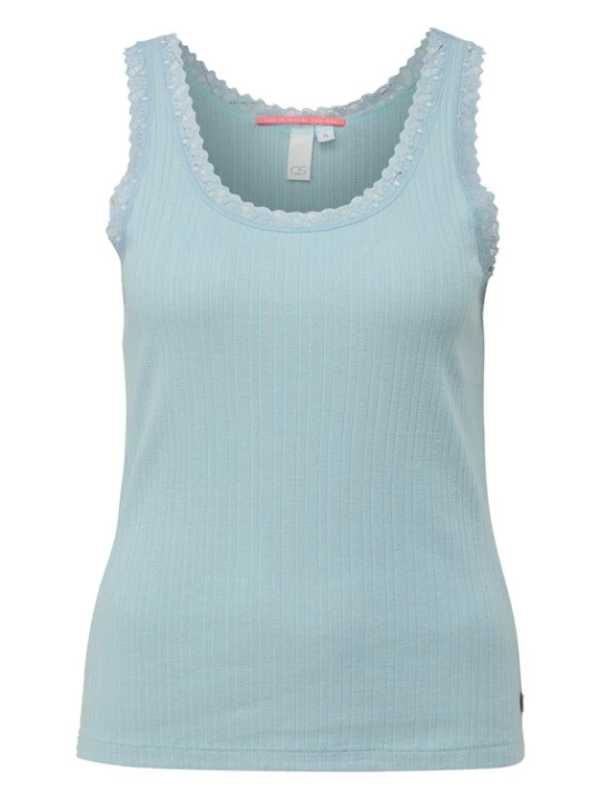 Foto van product QS Shirt turquoise