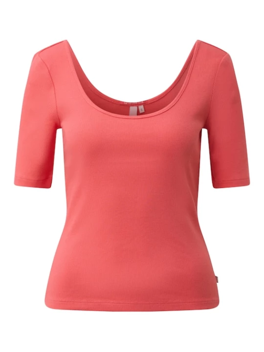 Foto van product QS Shirt watermeloen rood
