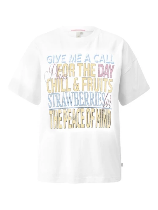 Foto van product QS Shirt wit