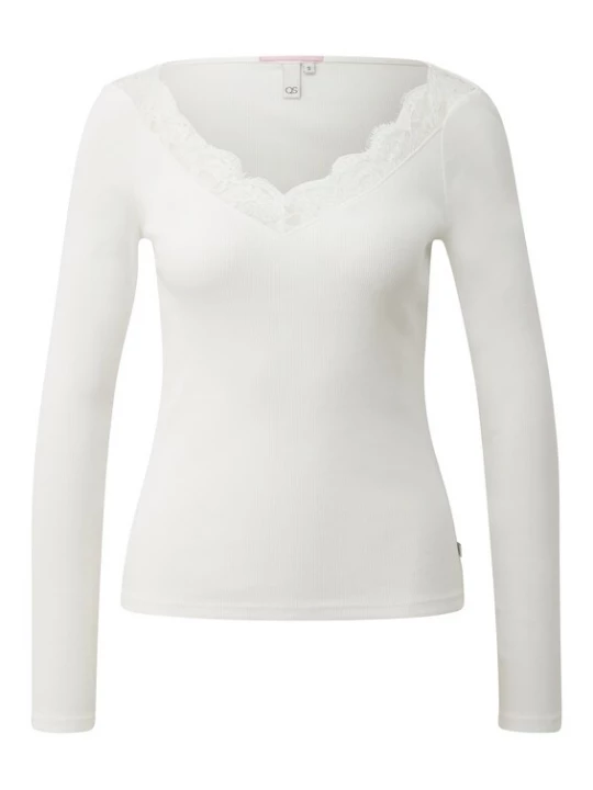 Foto van product QS Shirt wit