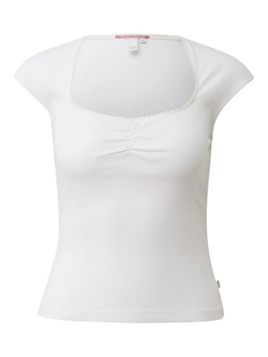 Foto van product QS Shirt wit