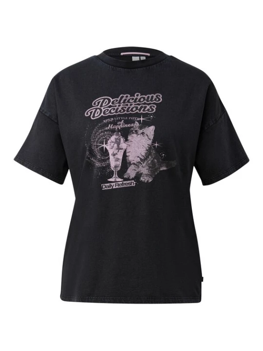 Foto van product QS Shirt zwart