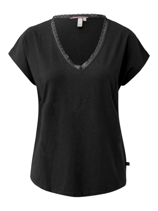 Foto van product QS Shirt zwart