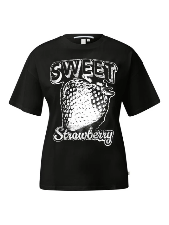 Foto van product QS Shirt zwart