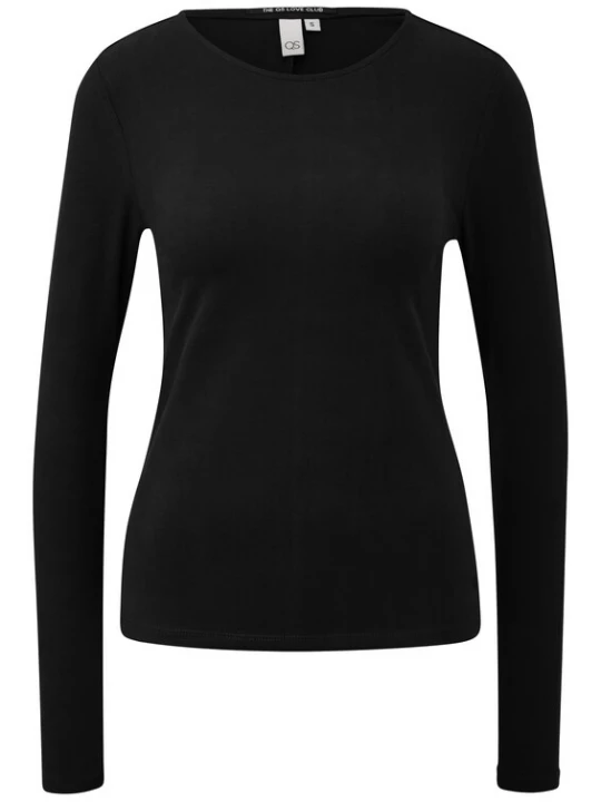 Foto van product QS Shirt zwart