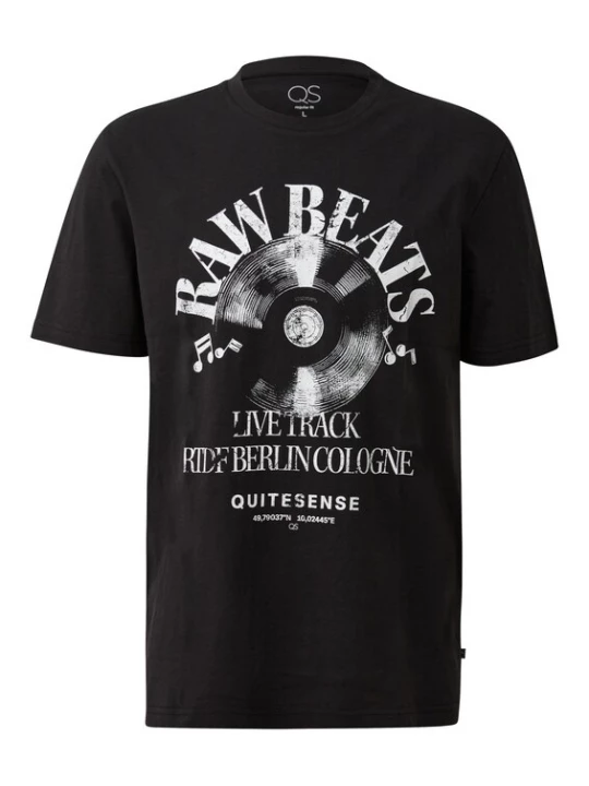Foto van product QS Shirt zwart