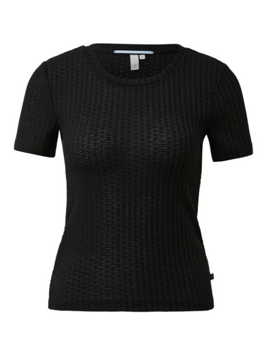 Foto van product QS Shirt zwart