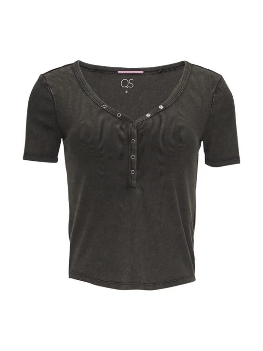 Foto van product QS Shirt zwart