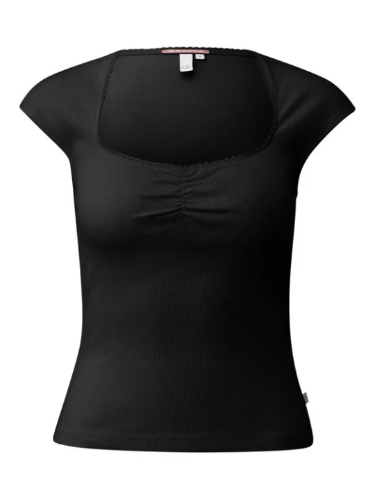 Foto van product QS Shirt zwart