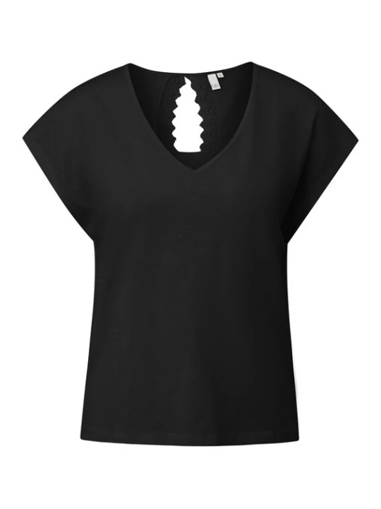 Foto van product QS Shirt zwart