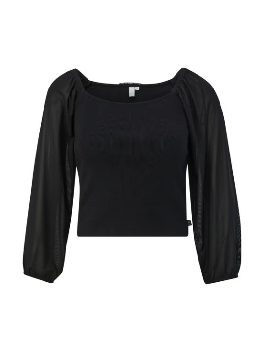Foto van product QS Shirt zwart