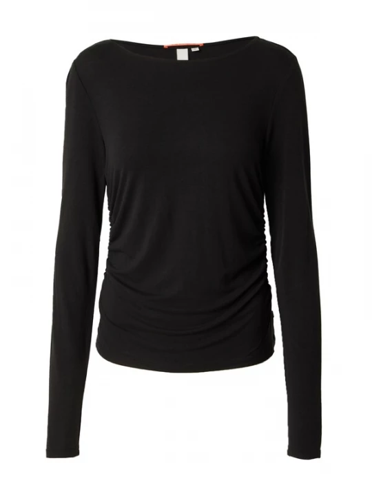 Foto van product QS Shirt zwart