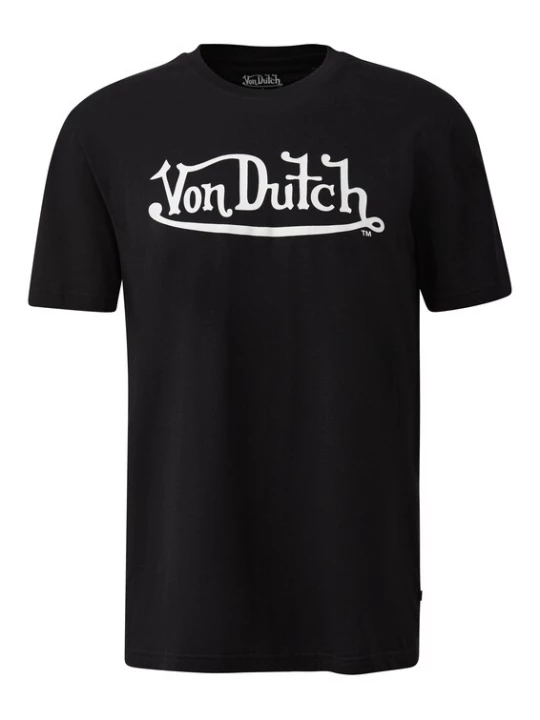 Foto van product QS Shirt zwart / wit