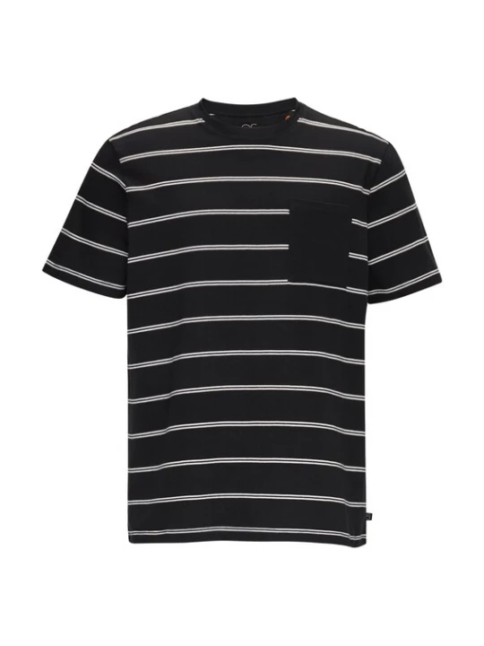 Foto van product QS Shirt zwart / wit